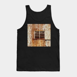 Rusty corrugated wall, Ivanhoe Tank Top